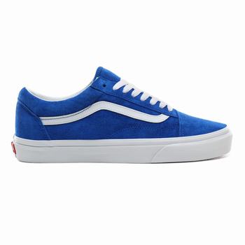 Damske Tenisky Vans Pig Suede Old Skool Modre/Biele VA93FNBOM